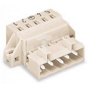 Wtyk MCS-MIDI Classic 10-biegunowy jasnoszary raster 5mm 721-610/019-000