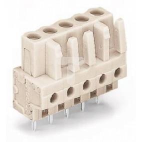 Gniazdo MCS-MIDI Classic 10-biegunowe jasnoszare raster 5mm 722-140