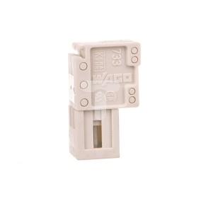Wtyk MCS-MICRO 2-biegunowy jasnoszary raster 2,5mm 733-202
