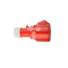 Gniazdo przenośne 5P 32A 400V czerwone IP44 TWIST 225-6