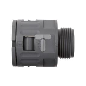 Dławnica do węża osłonowego M25 IP68 SILVYN KLICK-GM 25x1,5 szara 55501060