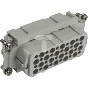 Wkład złącza 40P+PE żeński 10A 250V EPIC H-D 40 BCG 11266000