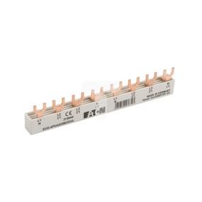 Szyna łączeniowa 4P 63A 10mm2 widełkowa 3P+N (8 mod.) EVG-4PHAS/8MODUL 215644