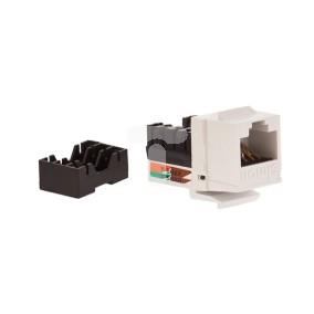 Simon Connect Wkład gniazda komputerowego pojedynczy RJ45 kat.5e nieekranowany biały CJ545U TSC-CJ545U