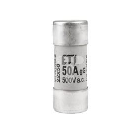 Wkładka bezpiecznikowa cylindryczna 22x58mm 50A gG 500V CH22 002640019