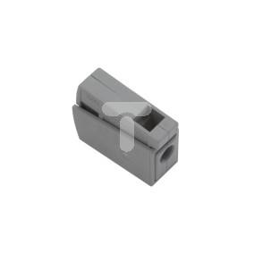 Szybkozłączka oświetleniowa 2x 1-2,5mm2 jasnoszara 224-101