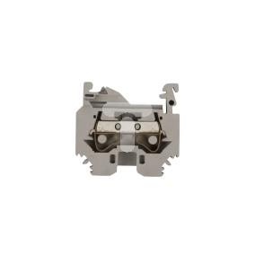 Złączka szynowa 2-przewodowa 6mm2 szara 282-101