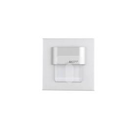 Oprawa LED 0.4W 10V IP20 TANGO MINI aluminium biała 02-01-02-01-0079