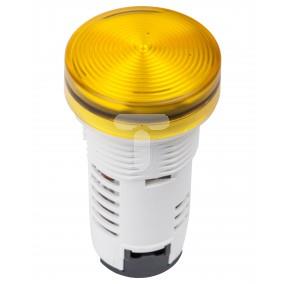 Lampka sygnalizacyjna 22mm żółta 24V AC/DC LED XB7EV05BP