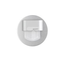 Oprawa LED 0.4W 10V IP20 RUEDA MINI aluminium biała 02-01-02-02-0080