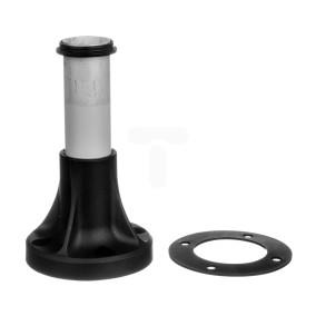 Podstawa z tulejką 100mm czarna metal XVBZ02A