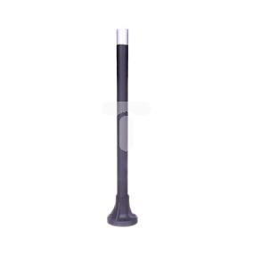 Podstawa z tulejką 400mm czarna metal XVBZ03
