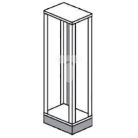 Cokół do obudów część czołowa + tylna 100x475x475mm XL3 4000 020511
