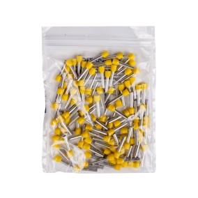 Końcówka tulejkowa izolowana TI 6mm2/18mm żółta cynowana /100szt./