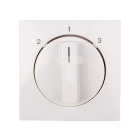 Berker S.1/B.3/B.7 Glass Element centralny łącznika 3-pozycyjnego bez /0/ śnieżnobiały 10848989