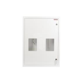 Szafka licznikowa podtynkowa 2-licznikowa 3-fazowe 20 modułów IP30 RW-2L-20 Z/O