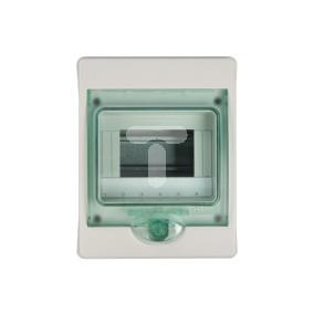 Rozdzielnica modułowa 1x6 natynkowa IP65 Mini Kaedra 13958