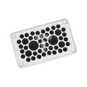 Osłona zabezpieczająca z materiału elektroizolacyjnego 40x10-13, 4x17-21, 2x27-30mm F3A-D 010145