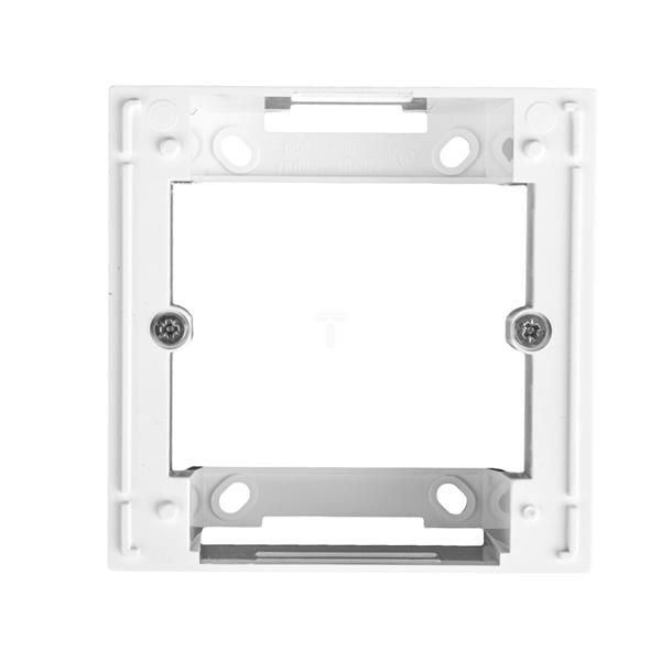 Optima Adapter natynkowy moduł podstawowy biały 12012102