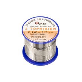 Drut do lutowania 2mm 20g DW 2,00/TLR cyna E05ML-01010200801