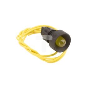 Lampka sygnalizacyjna 10mm żółta 230V AC KLP 10Y/230V 84510004