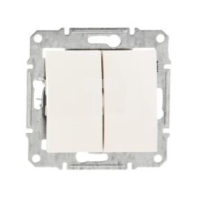 Sedna Łącznik świecznikowy 10AX kremowy IP44 SDN0300423