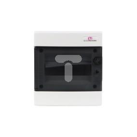 Rozdzielnica modułowa 1x8 podtynkowa /transparentna/ IP40 ECM8PT DIDO 001101010