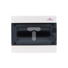 Rozdzielnica modułowa 1x12 podtynkowa /transparentna/ IP40 ECM12PT DIDO 001101011