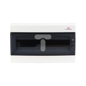 Rozdzielnica modułowa 1x18 natynkowa /transparentna/ IP40 ECT18PT-S DIDO 001101068