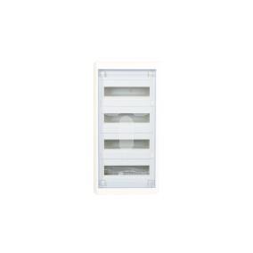 Rozdzielnica modułowa 4x12 natynkowa IP40 Nedbox (drzwi transparentne) 601249