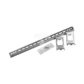 Szyna montażowa 35x15x600mm stal TH35 + zaczepy 24m regulowane 020201