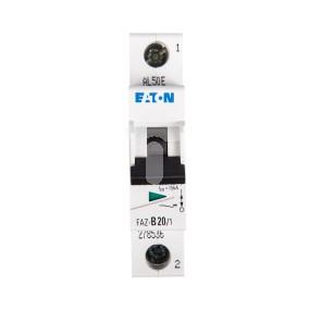Wyłącznik nadprądowy 1P B 20A 15kA AC FAZ B20/1 278536
