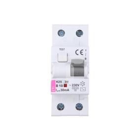 Wyłącznik różnicowo-nadprądowy 2P 10A B 0,03A typ AC KZS-2M 002173102