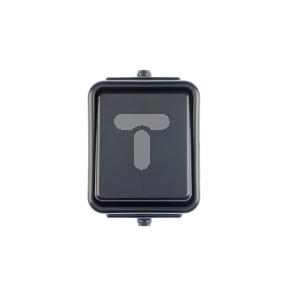 Cedar Łącznik jednobiegunowy hermetyczny IP44 10A czarny WNt-100C WNT100C05