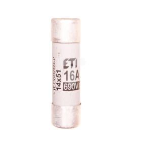 Wkładka bezpiecznikowa cylindryczna 14x51mm 16A gG 690V CH14 002630009 /10szt./