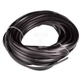 Osłona krawędzi z PCV czarna OKU 4/2 E01PK-01060100700 /25m/