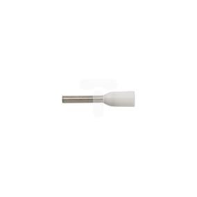 Końcówka tulejkowa izolowana TI 0,5mm2/8mm biała cynowana /100szt./