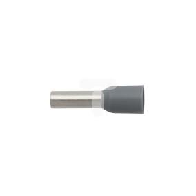 Końcówka tulejkowa izolowana TI 4mm2/10mm szara cynowana /100szt./