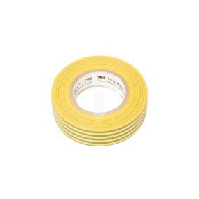 Taśma izolacyjna 19mm x 20m PVC Temflex 1500 zielono-żółta XE003411875