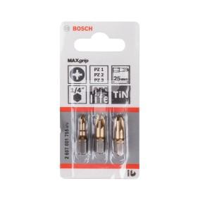 Końcówki wkręcające BIT 3XPZ1/2/3 MAXG SET 2607001755 /3szt./