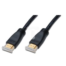 Kabel HDMI ze wzmacniaczem Highspeed 1.3 GOLD Typ A M/M AK-330105-150-S 15m