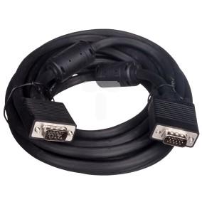 Kabel połączeniowy SVGA Typ DSUB15/DSUB15, M/M czarny 5m AK-310103-050-S IMP