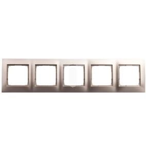 Simon 54 Premium Ramka pięciokrotna uniwersalna złoty mat DR5/44 WMDZ-0150xx-044
