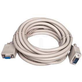 Kabel przedłużający SVGA Typ DSUB15/DSUB15, M/Ż beżowy 5m AK-310203-050-E