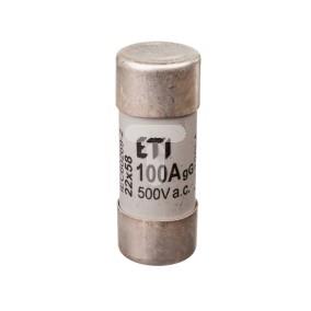 Wkładka bezpiecznikowa cylindryczna 22x58mm 100A gG 500V CH22 002640025