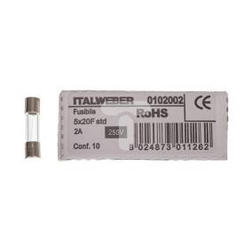 Wkładka aparatowa 5x20mm 2A F /szybka/ 250V 006710031 /10szt./