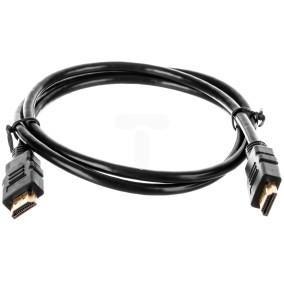 Kabel HDMI High Speed with Ethernet 1m czarny 08603