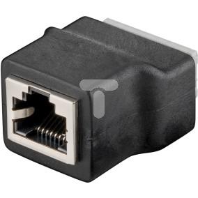 Gniazdo teleinformatyczne RJ45 UTP (8P8C) - mocowanie zaciskowe push-down 76737