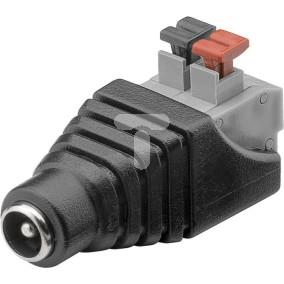 Gniazdo DC (5,50 x 2,10mm) - mocowanie zaciskowe push-down 76749 /10szt./
