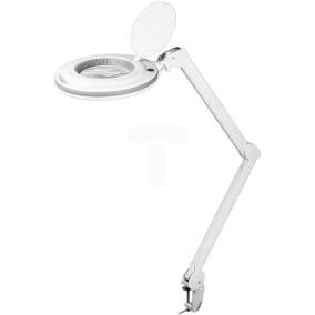 Lampa lupa LED z zaciskiem 8,5W 800lm powiększenie 1,75x 45273